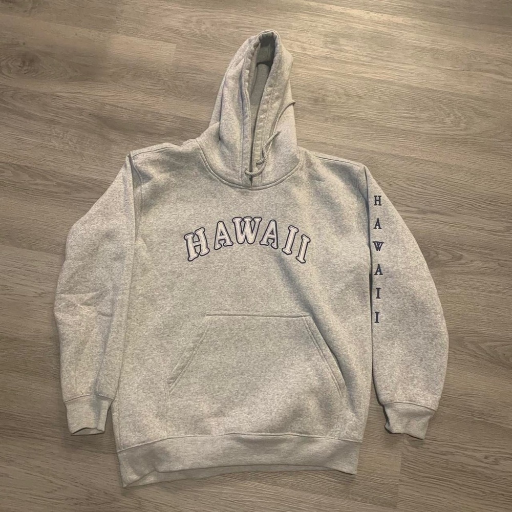 Aloha Island Men's Grey Hoodie